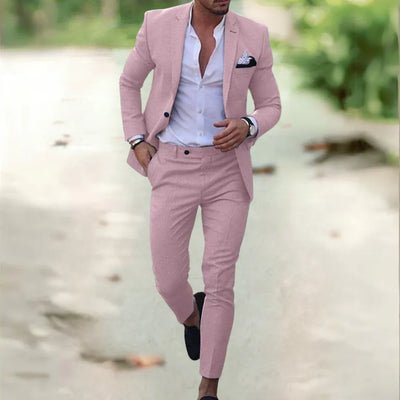 Alonso™ – Elegant herrkostym (kavaj + byxor)