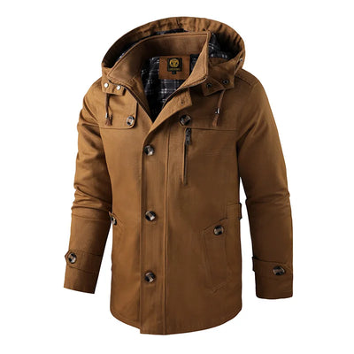 Kalle ™ | Casual polojacka med huva