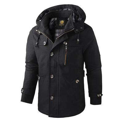 Kalle ™ | Casual polojacka med huva