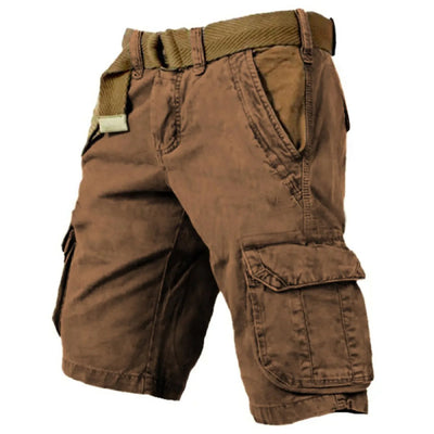 Bastien | Slitstarka cargoshorts med flera fickor