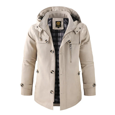Kalle ™ | Casual polojacka med huva