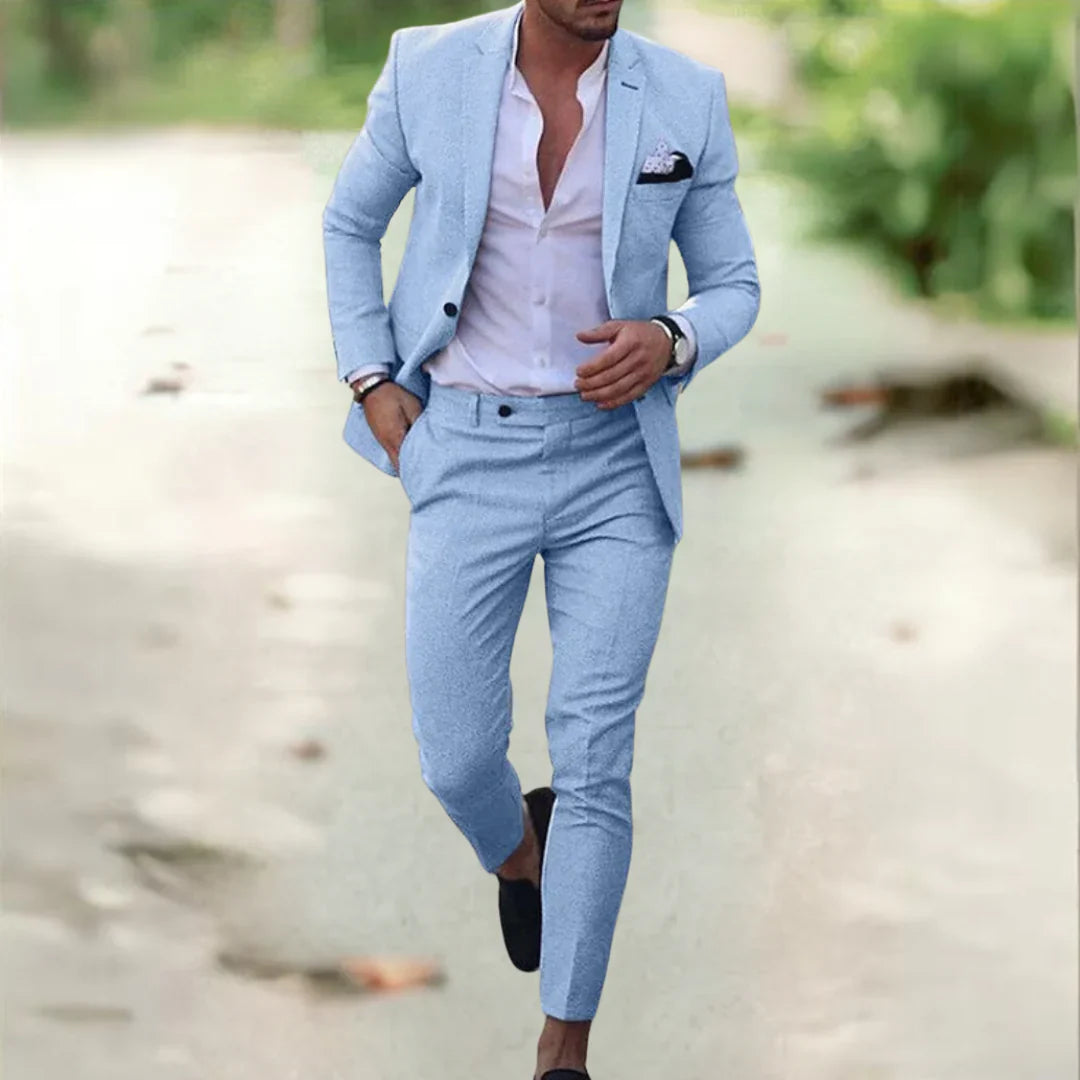 Alonso™ – Elegant herrkostym (kavaj + byxor)