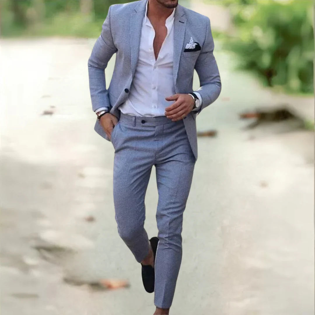 Alonso™ – Elegant herrkostym (kavaj + byxor)