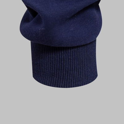 Stilren och bekväm polo-sweatshirt