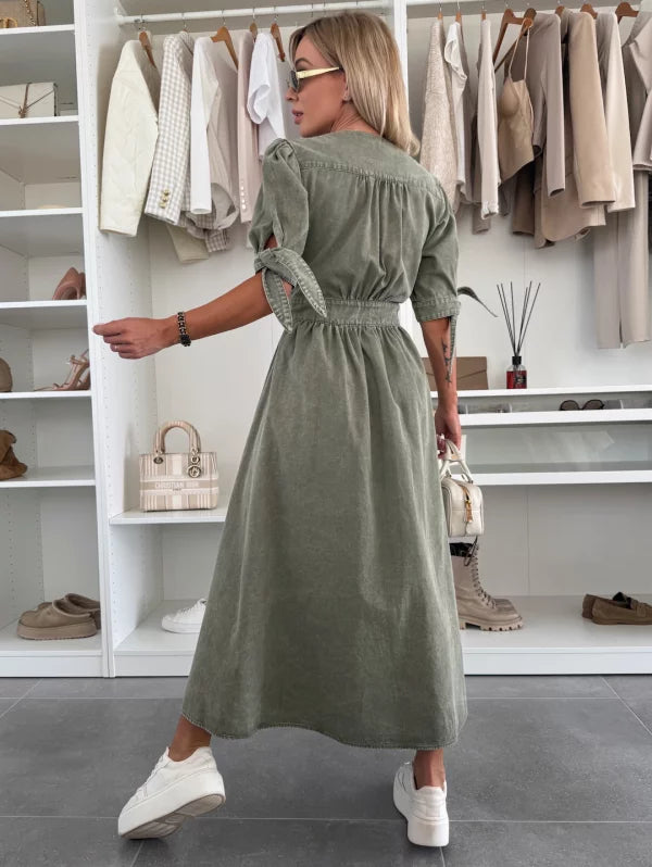 Ivanka | Strålande denimklänning